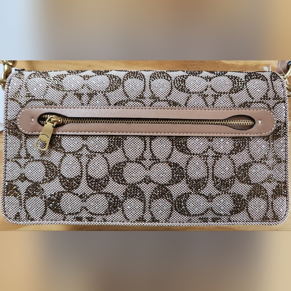 Coach Tabby 26 Signature Jacquard Crystal - Picture 12 of 16